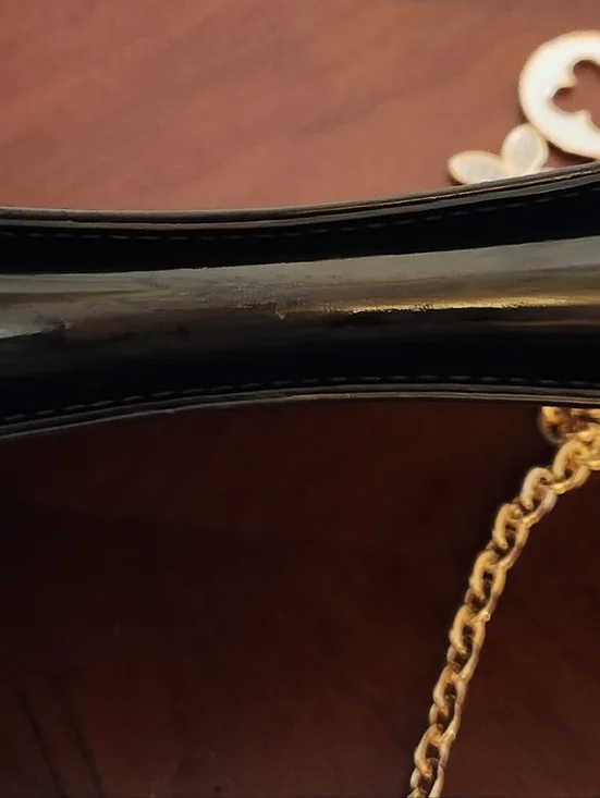 Louis Vuitton Black Monogram Vernis Lexington Pochette Bag - Picture 6 of 9